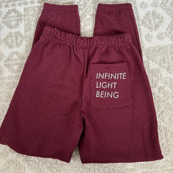 ME Maroon Sweatpants, Women's Size XS, Pockets, elastic bottoms NWT - Picture 2 of 5